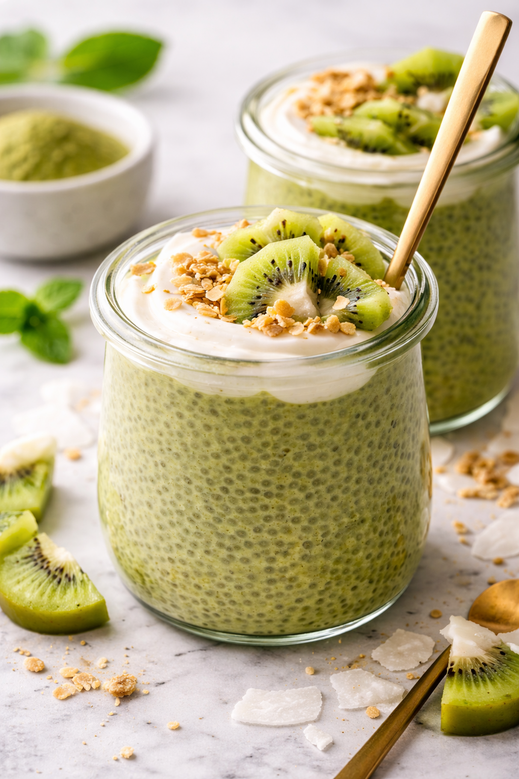 Why This Is the Ultimate Matcha Chia Pudding (Creamy & No-Cook)